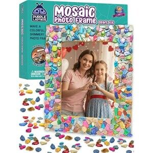 Purple Ladybug Mosaic Photo Frame Craft Kit
